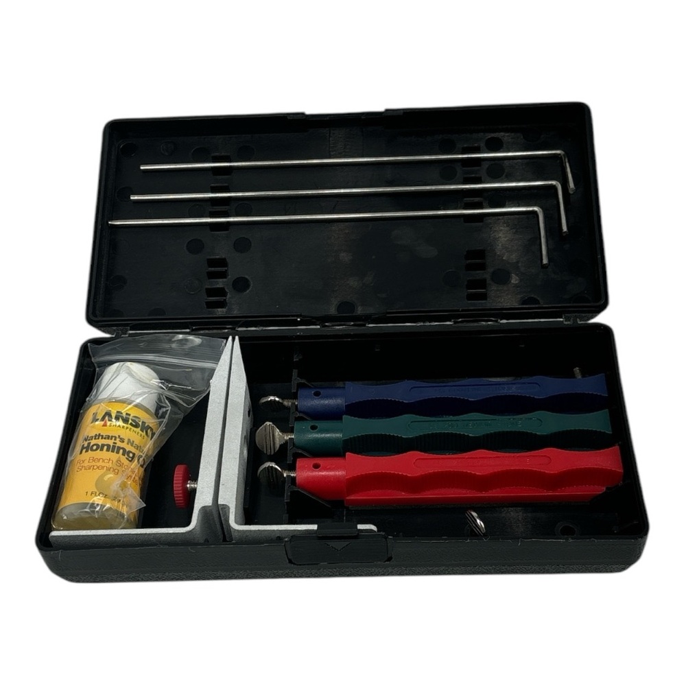 Lansky Knife Sharpening System with Colorful Handles